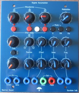 Frac Module Orgone Accumulator for FRAC/BugBrand from Scrotum Lab