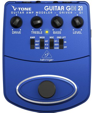 Pedals Module V-TONE GUITAR DRIVER DI GDI21 from Behringer