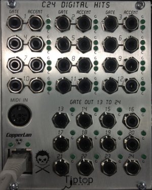 Eurorack Module C24 Digital Hits from Tiptop Audio