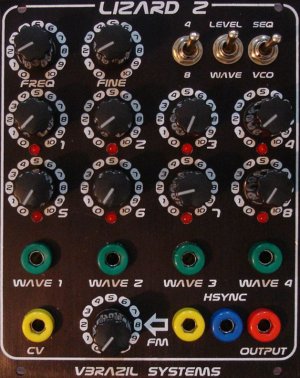 Eurorack Module Lizard2 (Black Series) from VBrazil Systems