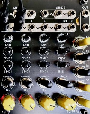 Eurorack Module 4CHAN from NoisyFruitsLab