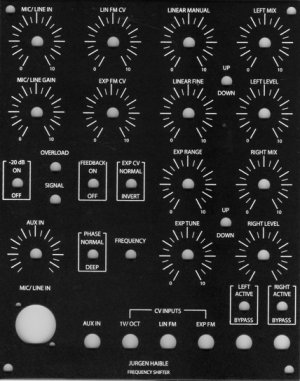 MOTM Module Jürgen Haible Frequency Shifter from Bridechamber