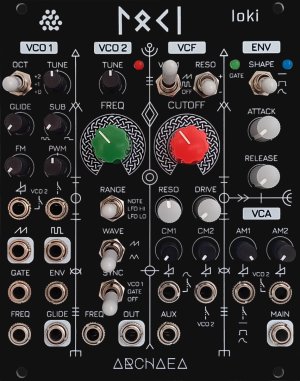 Eurorack Module Loki Synth Voice from Archaea