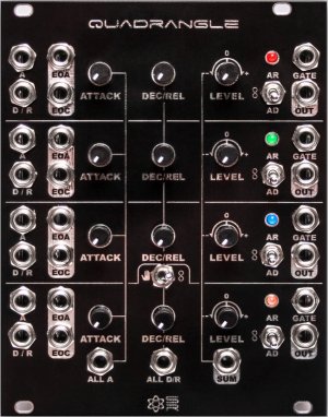 Eurorack Module Quadrangle from Synthrotek