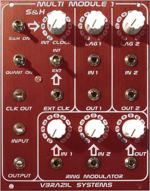 Eurorack Module MultiModule 1 from VBrazil Systems