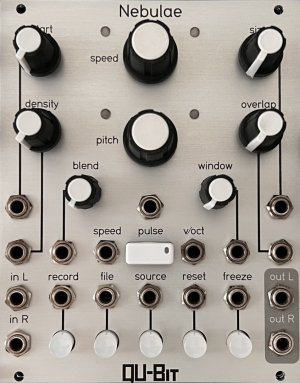 Eurorack Module Nebulae V2 silver from Qu-Bit Electronix