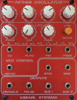 Eurorack Module Aether Oscillator from VBrazil Systems