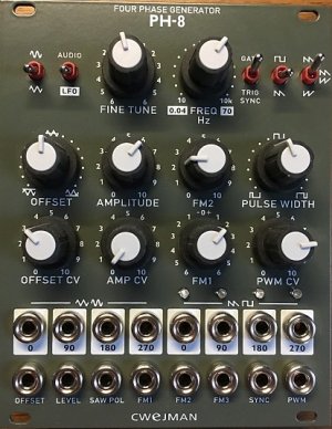 Eurorack Module PH-8 from Cwejman