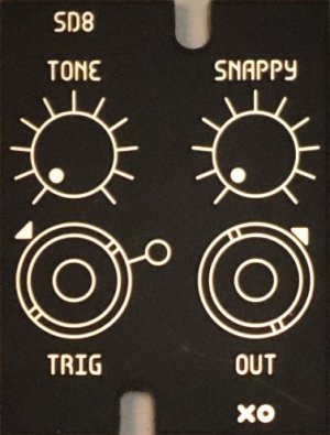 Eurorack Module SD8 (placeholder) from XODES