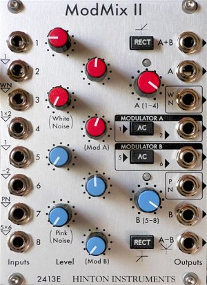 Eurorack Module ModMix II from Hinton Instruments