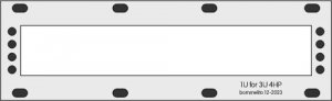 Eurorack Module 1U for 3U 4HP from Other/unknown