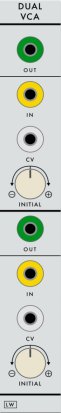 Serge Module Dual VCA from Loudest Warning