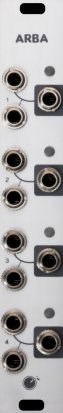 Eurorack Module ARBA 3U (Silver) from Plum Audio