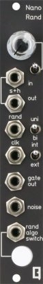 Eurorack Module Nano Rand (Black Panel) from Qu-Bit Electronix