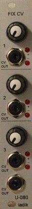 Eurorack Module U-080 Fix CV from Ladik