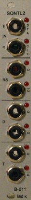 Eurorack Module B-011 Sequential logic module from Ladik