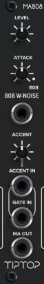 Eurorack Module MA808 (BLACK) from Tiptop Audio