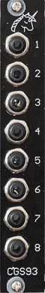 Eurorack Module CGS93 (1-8) from Elby Designs