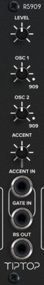 Eurorack Module RS909 (BLACK) from Tiptop Audio