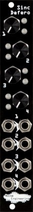 Eurorack Module Sinc Defero (Black) from Noise Engineering