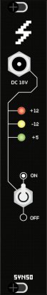 Eurorack Module DC Power from Synso