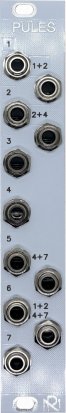 Eurorack Module Rmodular Turing Machine Pulses Expander (White Panel) from Other/unknown