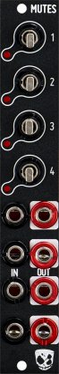 Eurorack Module Mutes mk2 (3U) from DivKid