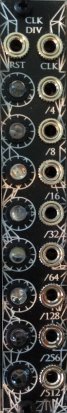 Eurorack Module CLK DIV from Złob