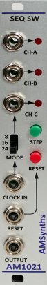 Eurorack Module AM1021 Sequential Clock from AMSynths