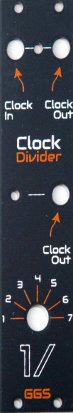 Eurorack Module Clock Divider from Guru Gara Synth