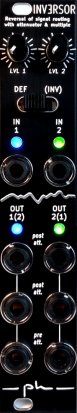 Eurorack Module Passive reversal of signal routing from ph modular