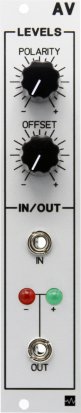 Eurorack Module Attenuverter (AV) from Wavefonix