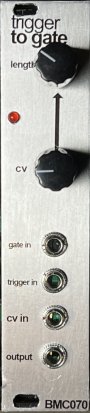 Eurorack Module BMC070 Trigger to Gate Converter from Barton Musical Circuits