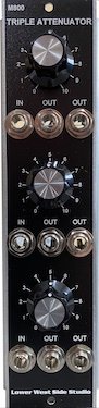 MU Module M800 Triple Attenuator from Lower West Side Studio