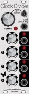 Eurorack Module BMC004 Clock/Divider - synthCube from synthCube