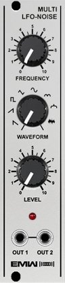 Eurorack Module Multi LFO Noise (Aluminium) from EMW