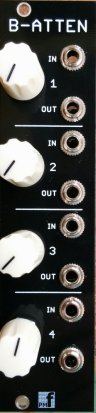 Eurorack Module Buffered Attenuator from PMFoundations