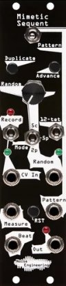 Eurorack Module Mimetic Sequent (Black) from Noise Engineering