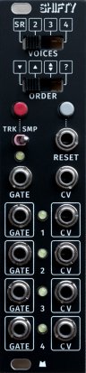 Eurorack Module Shifty - Black Panel from Mörk Modules