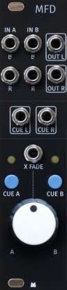 Eurorack Module MFD - Black Panel from Mörk Modules