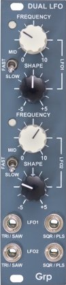 Eurorack Module Dual LFO from Grp