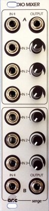 Eurorack Module Serge Audio Mixer (MC) from ARC