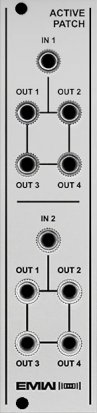 Eurorack Module Active Patch (Aluminium) from EMW