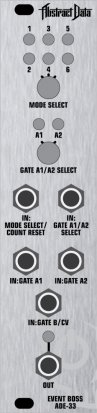 Eurorack Module ADE-33 Event Boss from Abstract Data