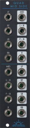 Eurorack Module Quad Mid-Side from New Systems Instruments