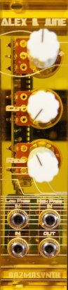 Eurorack Module Alex & June V2 -Limited Yellow Magic from Razmasynth