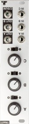 Eurorack Module Triatt (Inverted for ~skiff use~) from Intellijel