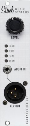 Eurorack Module Balanced XLR Out from Stoel Music Systems