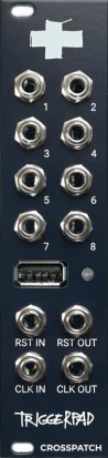 Eurorack Module Triggerpad from Crosspatch