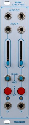 Eurorack Module Dual LPG/VCA from Dannysound